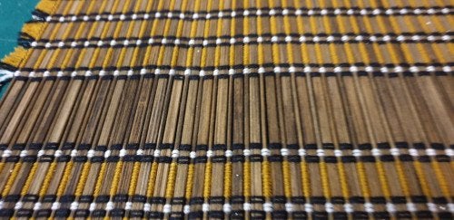 placemat bamboe geweven 2 stuks, Ophalen of Verzenden, 'T Olde Gre-j, Info@toldegrej.nl, Endepoelstraat 20f Didam