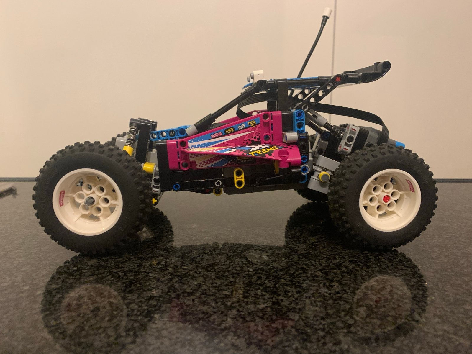 Lego Technic Buggy 42124 - Compleet met Bouwbeschrijving, Ophalen of Verzenden, Gebruikt, Lego
