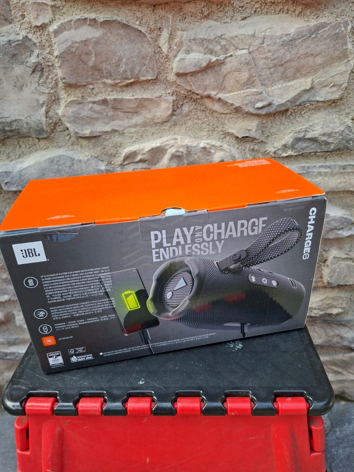 JBL Charge 5 Draagbare Bluetooth Speaker - Nieuw in doos, Audio, Tv en Foto, Bluetooth, JBL, Verzenden, Nieuw