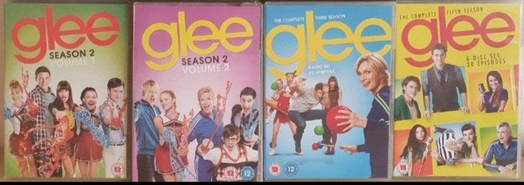 Glee DVD Boxsets: Seizoen 2 (Vol 1 & 2), 3 en 5, setprijs, Engels, Ophalen of Verzenden, Komedie, Seizoen 2