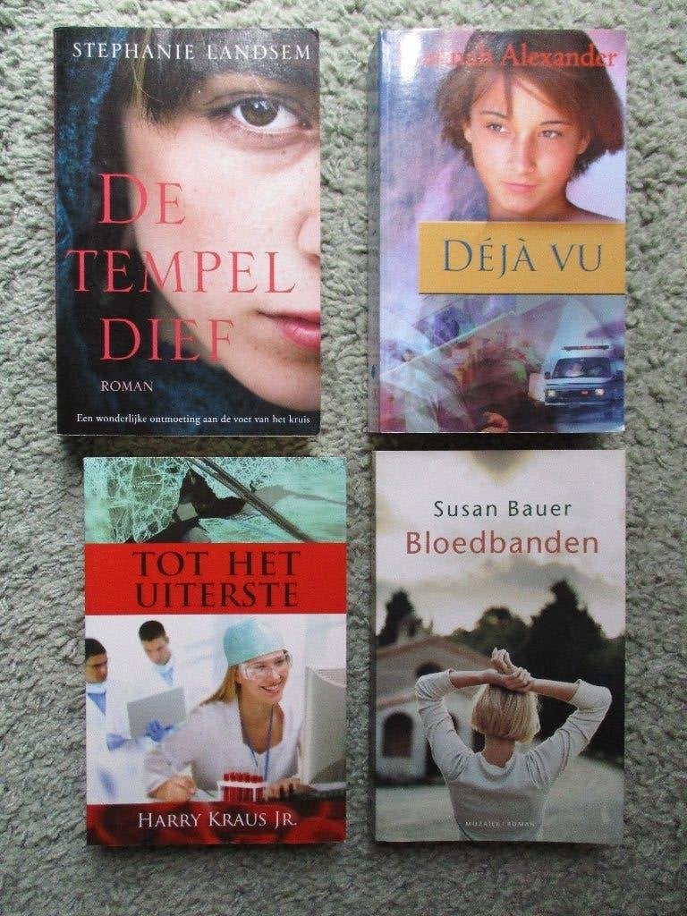 Hannah Alexander Harry Kraus etc. 4 x christelijke romans, Ophalen of Verzenden, Zo goed als nieuw