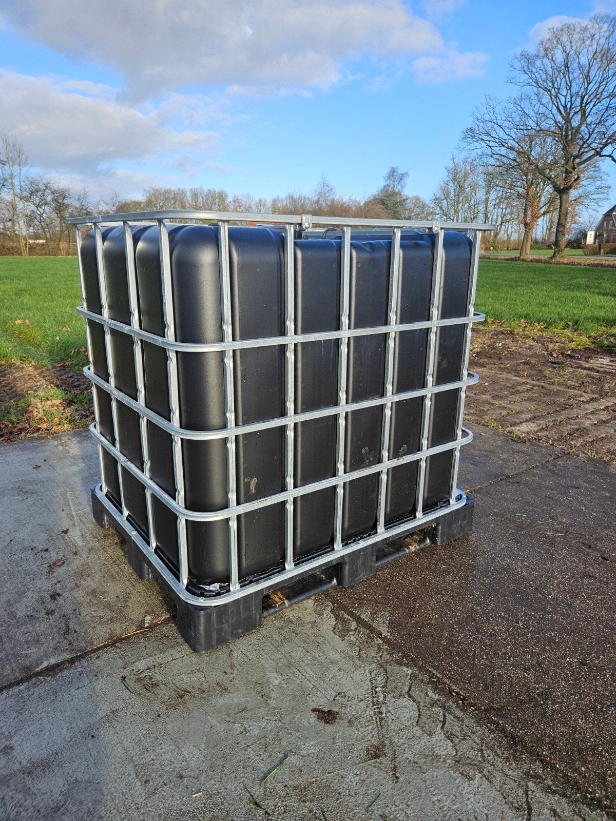 zwarte ibc containers!, Tuin en Terras, 150 liter of meer, Ophalen