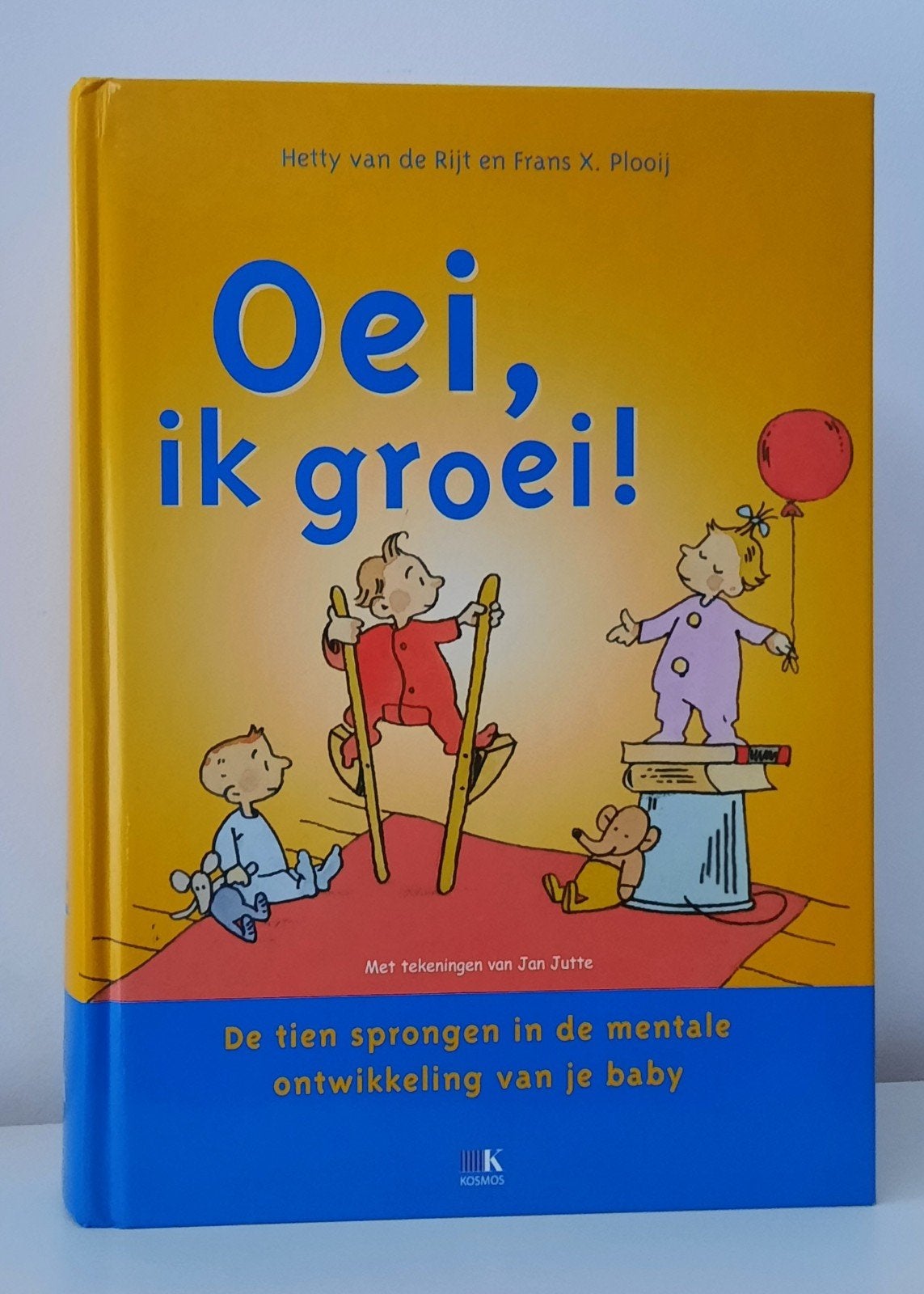 Oei, ik groei! Boek over mentale ontwikkeling baby, Ophalen of Verzenden, Zo goed als nieuw, Opvoeding tot 6 jaar, Hetty van de Rijt en Frans X. Plooij