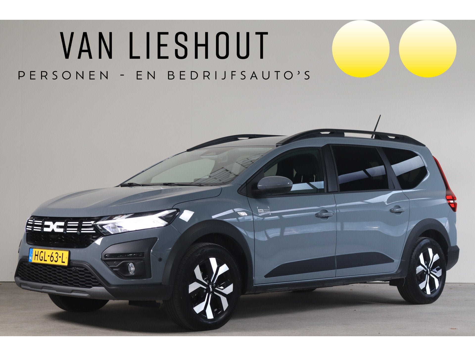 Dacia Jogger 1.6 Hybrid 140 Expression 7p. - NL Auto! Camera, Auto's, Gebruikt, 4 cilinders, LED verlichting, 7 stoelen