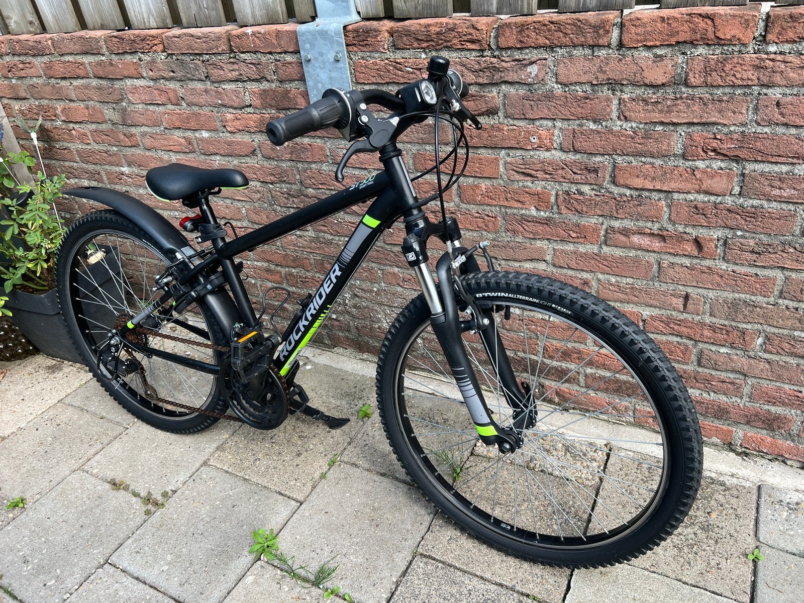 Rockrider ST500 Mountainbike 24 inch - Zo goed als nieuw, Ophalen, 24 inch, Velgrem, Versnellingen