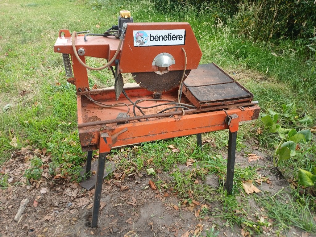 Te koop steenzaag, Ophalen, Gebruikt, 70 mm of meer, Overige typen