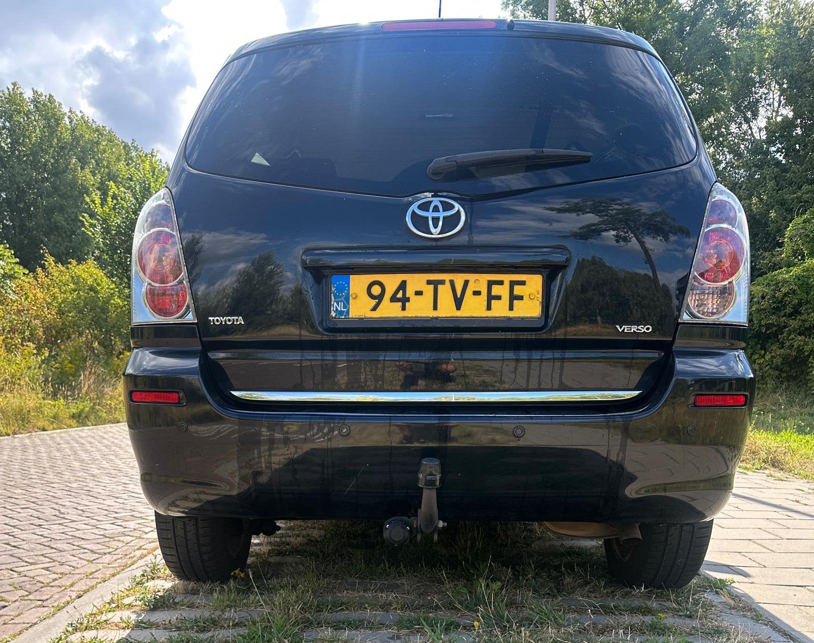 Toyota Corolla Verso VVT-i Dynamic. 5 P 2007  nieuwe apk, Auto's, Dealer onderhouden, 4 cilinders, Overige bekleding, Metallic lak