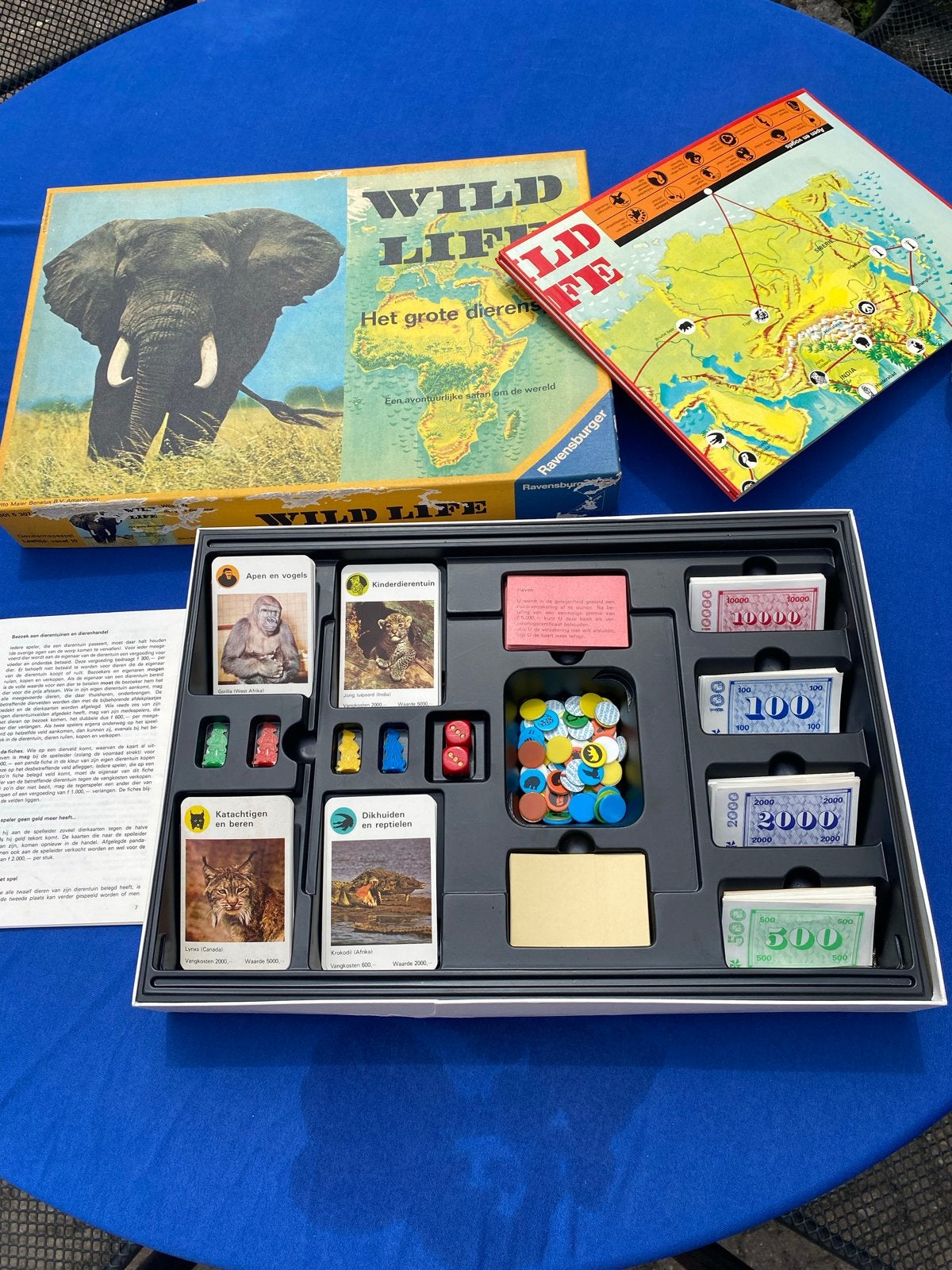 Wild Life: Het Grote Dierenspel - Compleet Avontuur, Hobby en Vrije tijd, Gezelschapsspellen | Bordspellen, Drie of vier spelers