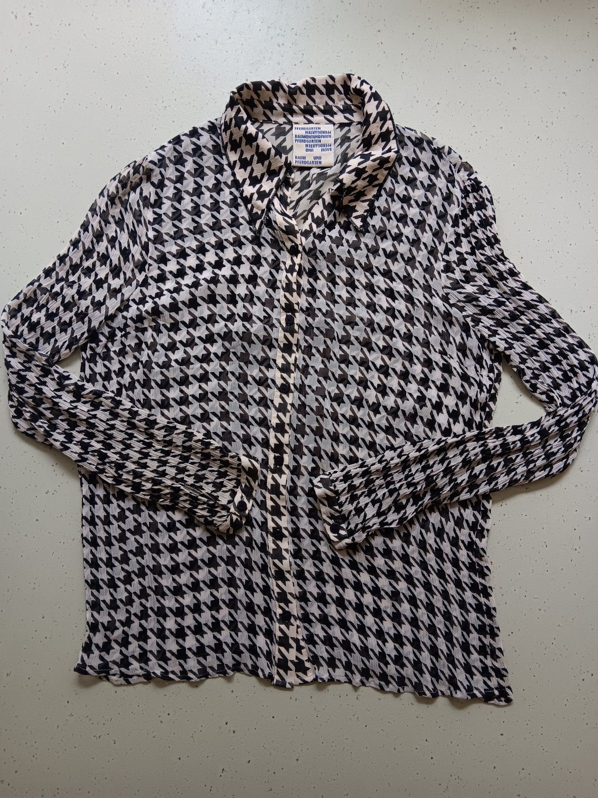 Baum und Pferdgarten blouse 40, Kleding | Dames, Blouses en Tunieken, Zo goed als nieuw, Maat 38/40 (M), Wit, Ophalen of Verzenden