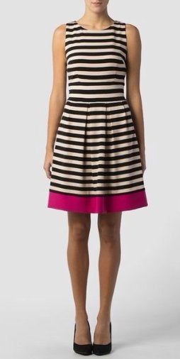 Joseph Ribkoff elegant gestreepte stretch jurk mt 40, Kleding | Dames, Jurken, Maat 38/40 (M), Overige kleuren, Verzenden, .