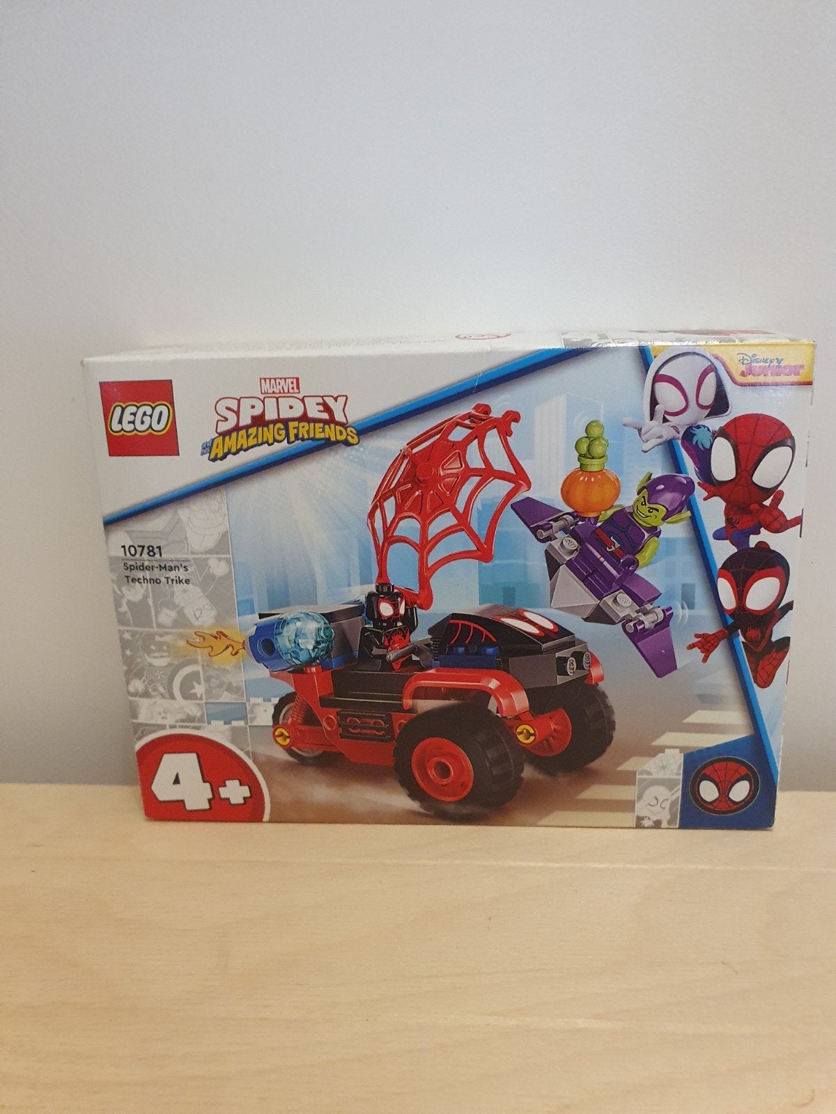 LEGO Marvel Spidey en zijn Geweldige Vriendjes Techno-Trike, Inclusief minifiguren, Marvel, Lego, Nieuw