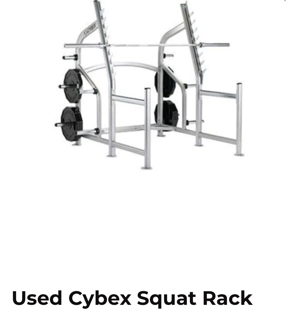 2 X Cybex squat rack, Ophalen of Verzenden, Zo goed als nieuw, Overige typen