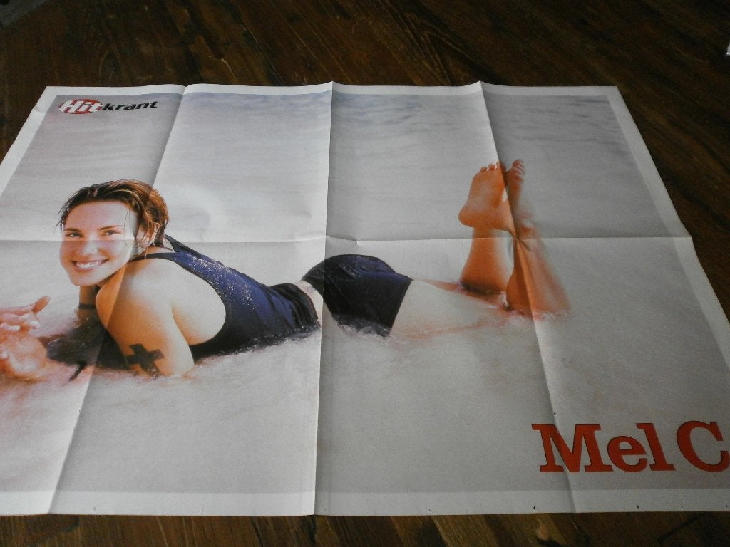 leuke xl poster Mel C Spice girls /  Jody Bernal, Verzenden, Zo goed als nieuw, A1 t/m A3, Muziek