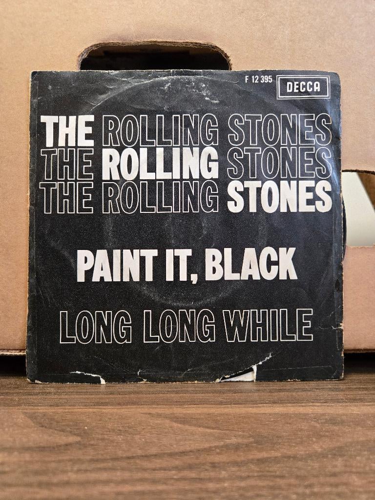 Rolling stones - Paint it black, Cd's en Dvd's, Vinyl Singles, 7 inch, Single, Ophalen of Verzenden, Zo goed als nieuw