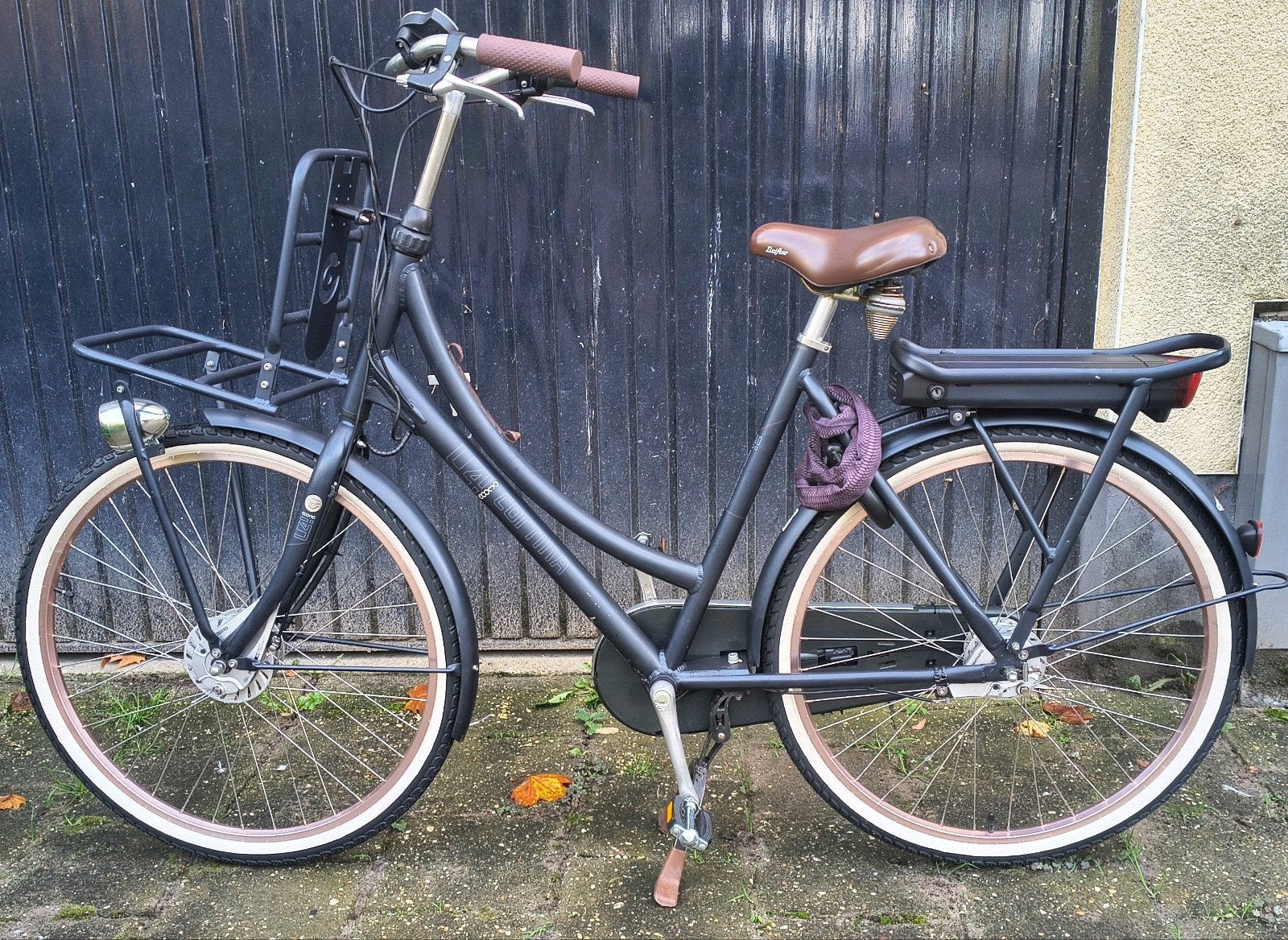 Cortina E-U4 Transportfiets Ecomo 24v 300 watt accu, Ophalen, Minder dan 30 km per accu, Zo goed als nieuw, Cortina