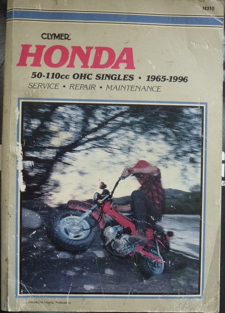 Clymer Honda 50-110 cc Dax C70 CT70 XL50 C90 ST50 Z50, Ophalen of Verzenden, Honda