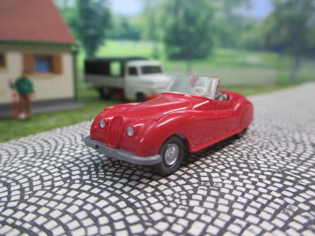 Jaguar XK 120 / 140 / 150 Wiking rood 1978-1984, Ophalen of Verzenden, Zo goed als nieuw, Auto, Wiking