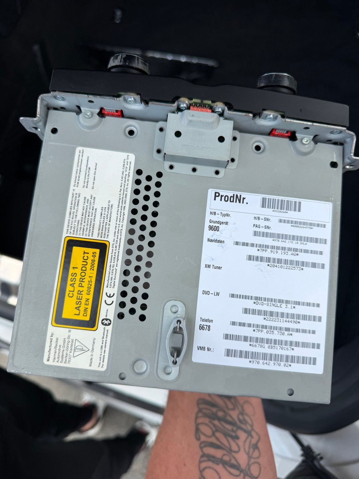 Porsche PCM 3.1 Navigatie Radio Systeem, Auto diversen, Ophalen of Verzenden, Gebruikt