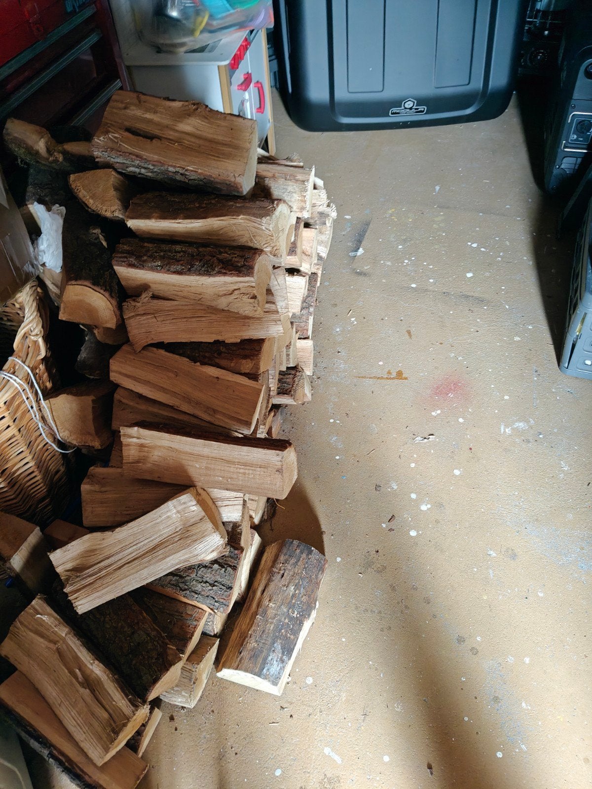 Droog openhaardhout, Minder dan 3 m³, Ophalen of Verzenden, Overige houtsoorten, Blokken