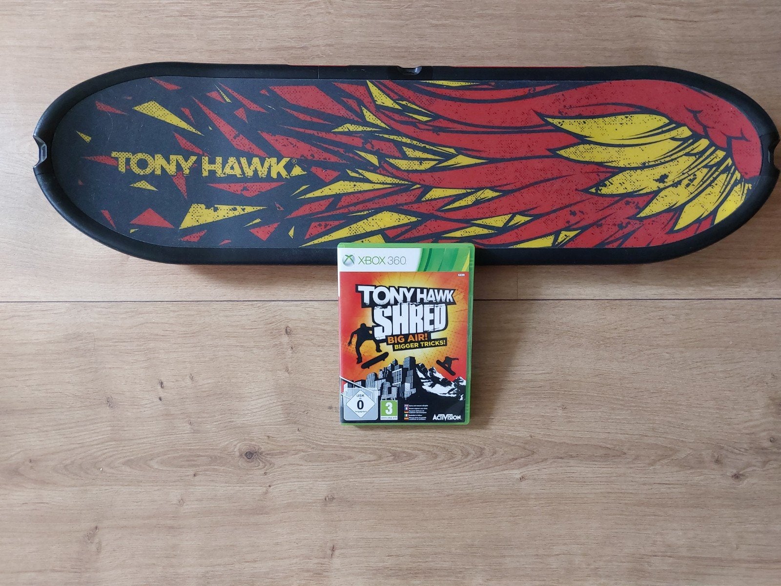 Tony Hawk Shred Xbox 360 met Skateboard Controller, Ophalen, Zo goed als nieuw, Gekoppelde computers, Sport