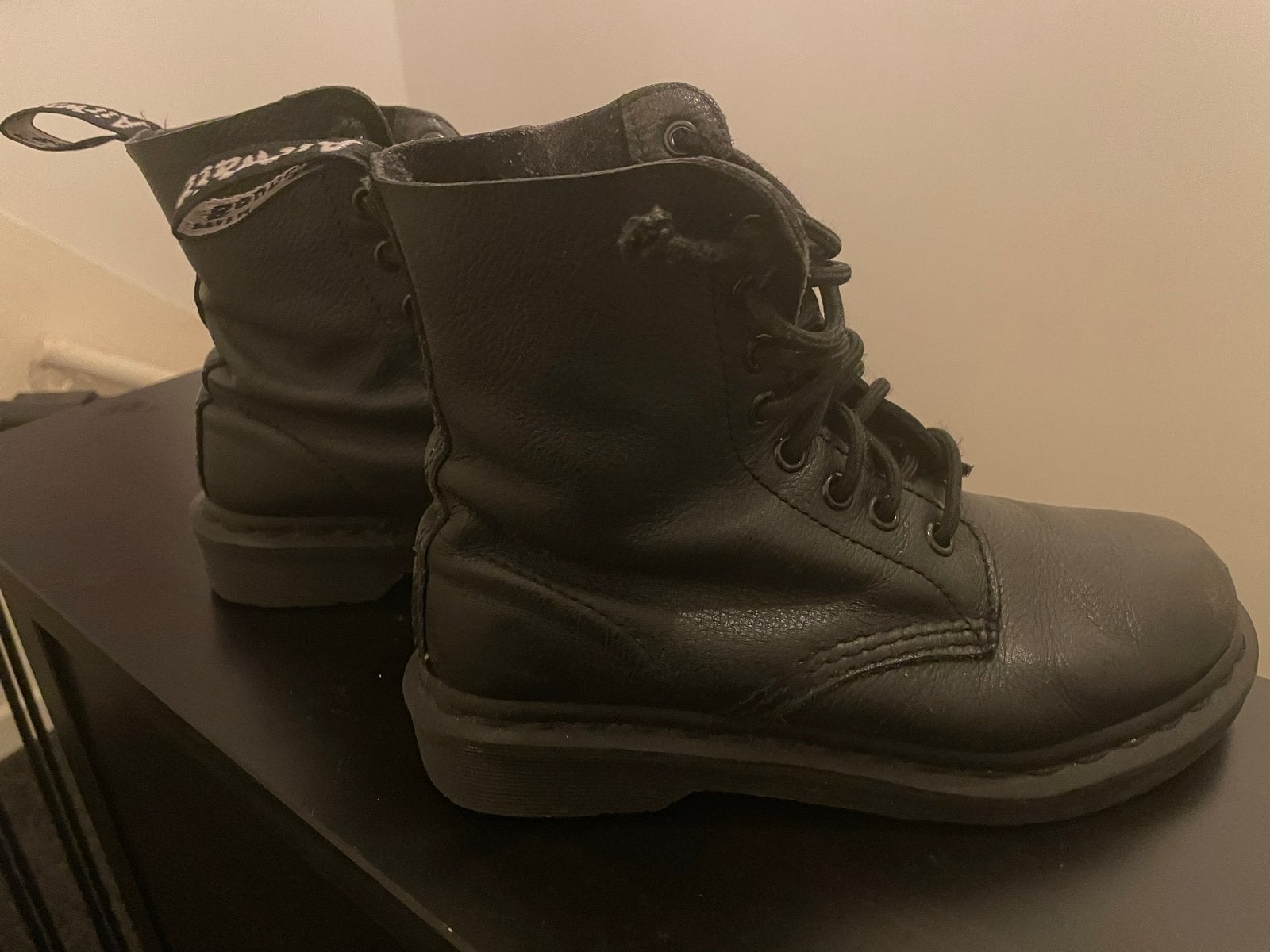 Dr. Martens laarzen maat 36, Ophalen of Verzenden, Gedragen, Zwart, Lage of Enkellaarzen