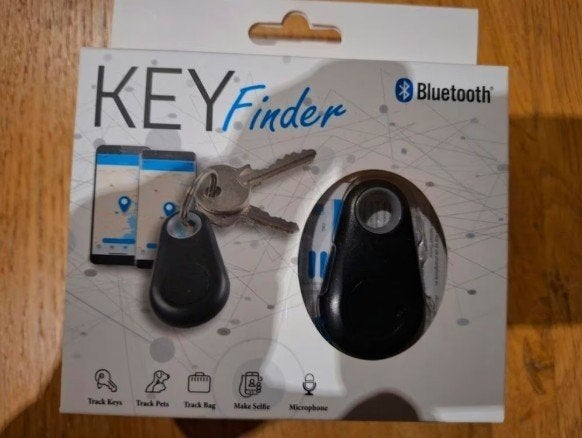 3x Bluetooth Keyfinder - Sleutelvinder, Ophalen of Verzenden, Nieuw, Zwart, IOS