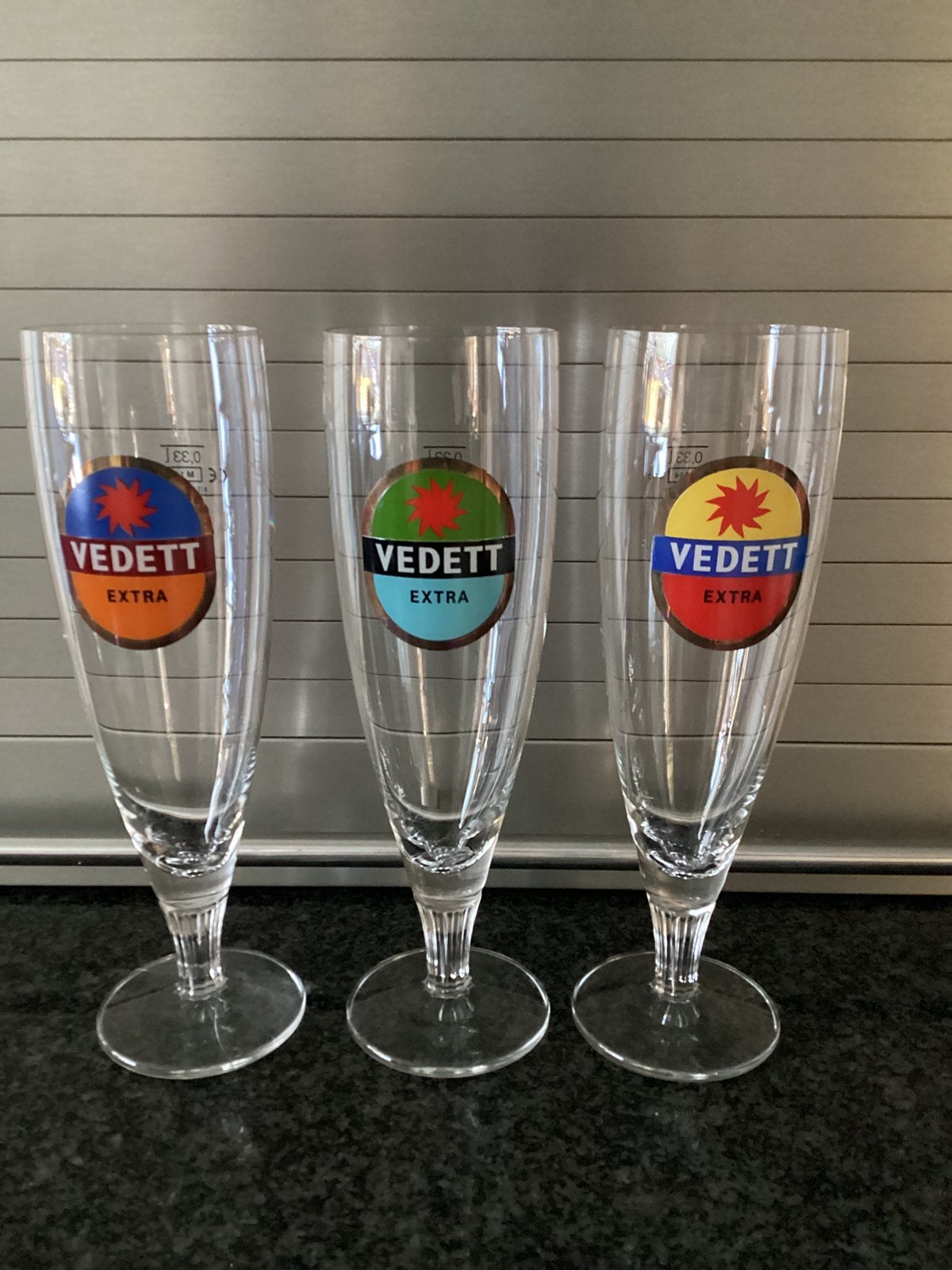 Diversen bierglazen oa Erdinger,vedett,Le Fort,Jopen,Leffe e, Verzamelen, Ophalen of Verzenden, Zo goed als nieuw, Glas of Glazen