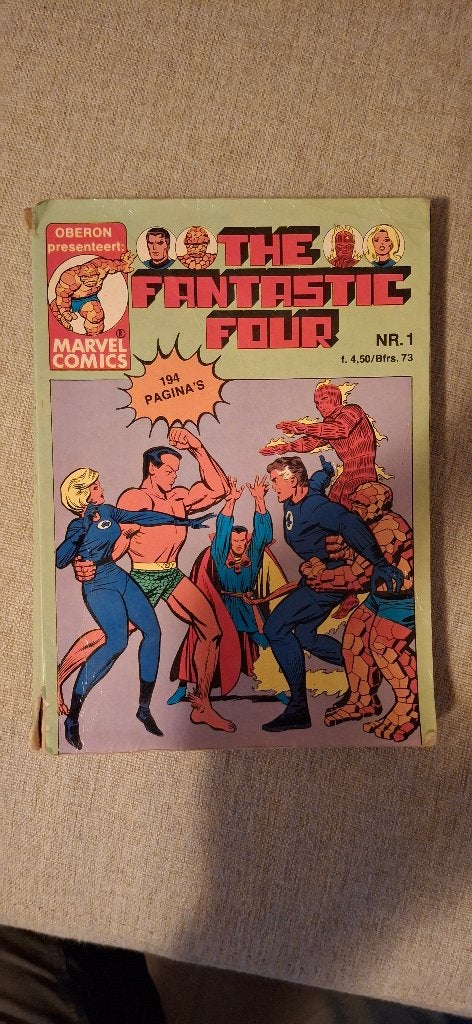 The Fantastic Four Pocket nr. 1 (Oberon), Amerika, Ophalen of Verzenden, Gelezen, Eén comic
