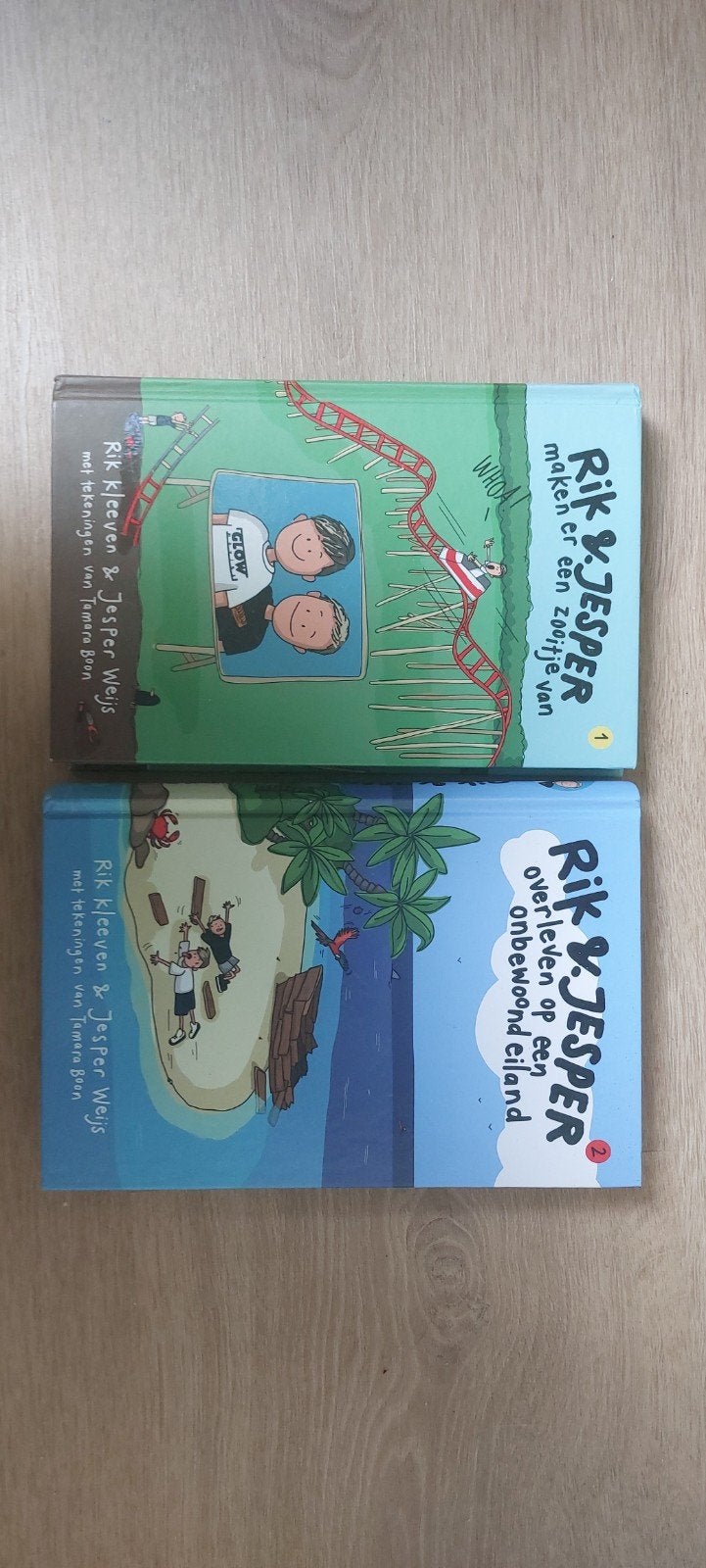 Rik & Jesper boeken - Zo goed als nieuw, Ophalen of Verzenden, Zo goed als nieuw, Rik Kleeven & Jesper Weijs, Fictie