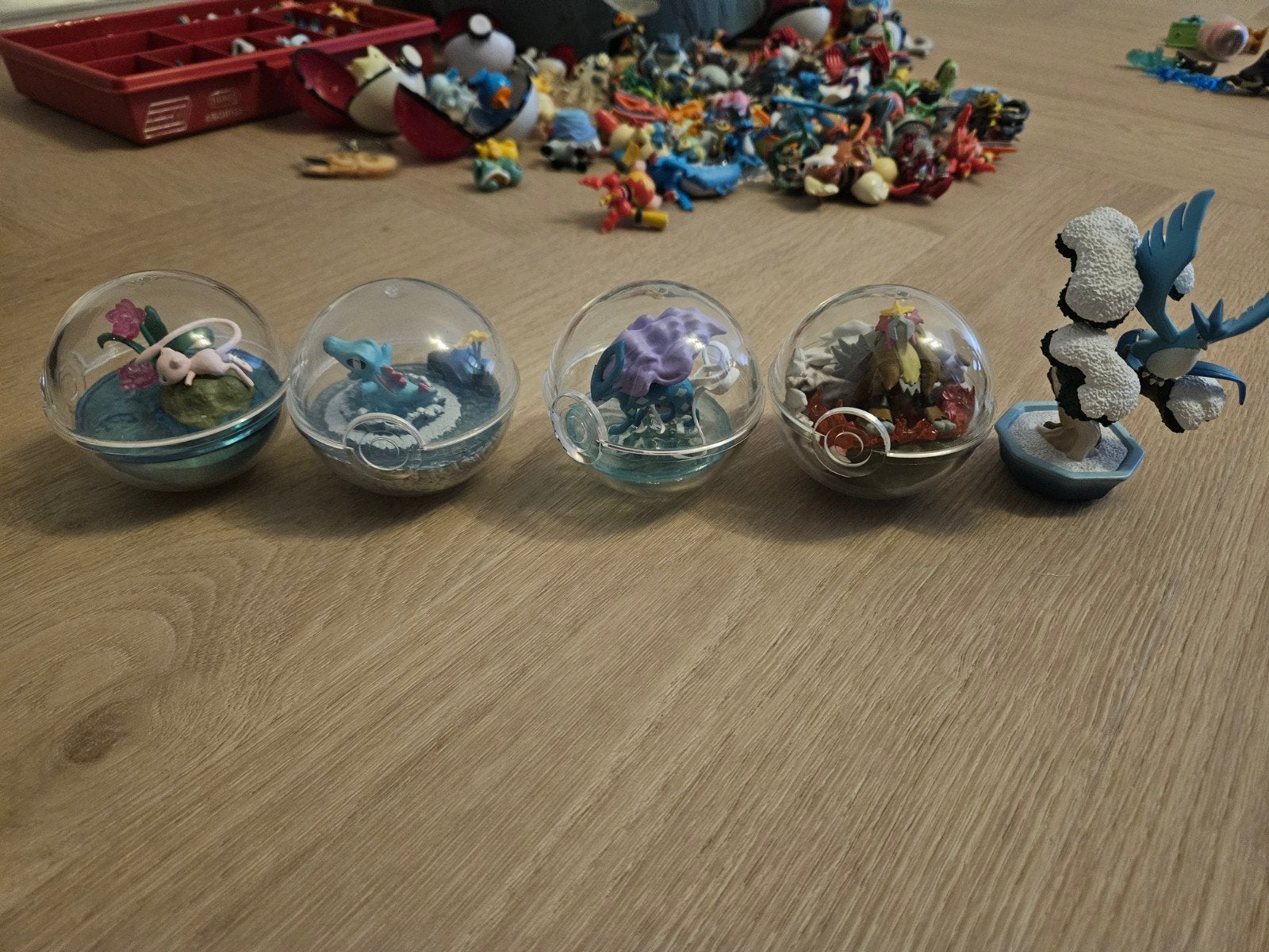 Pokemon Re-ment, Ophalen
