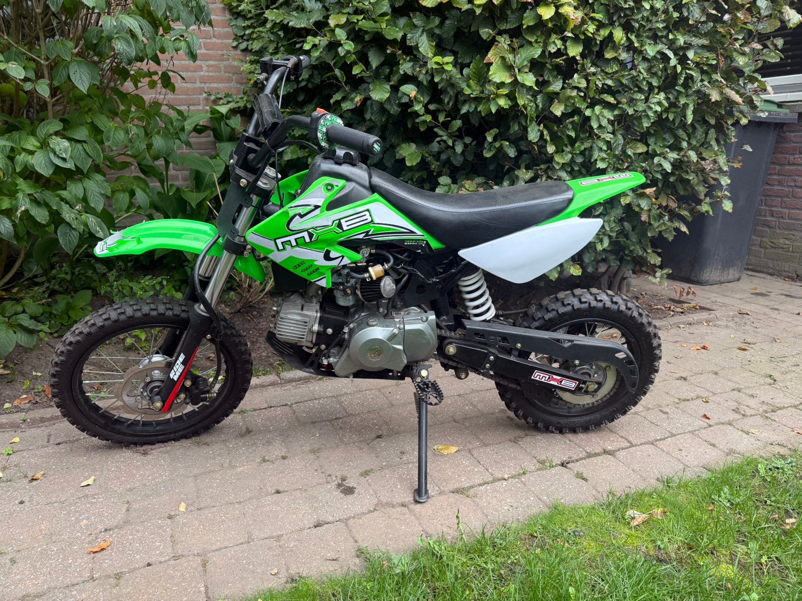 Orion 110cc, Ophalen, 110 cc, Schijfrem, Pitbike