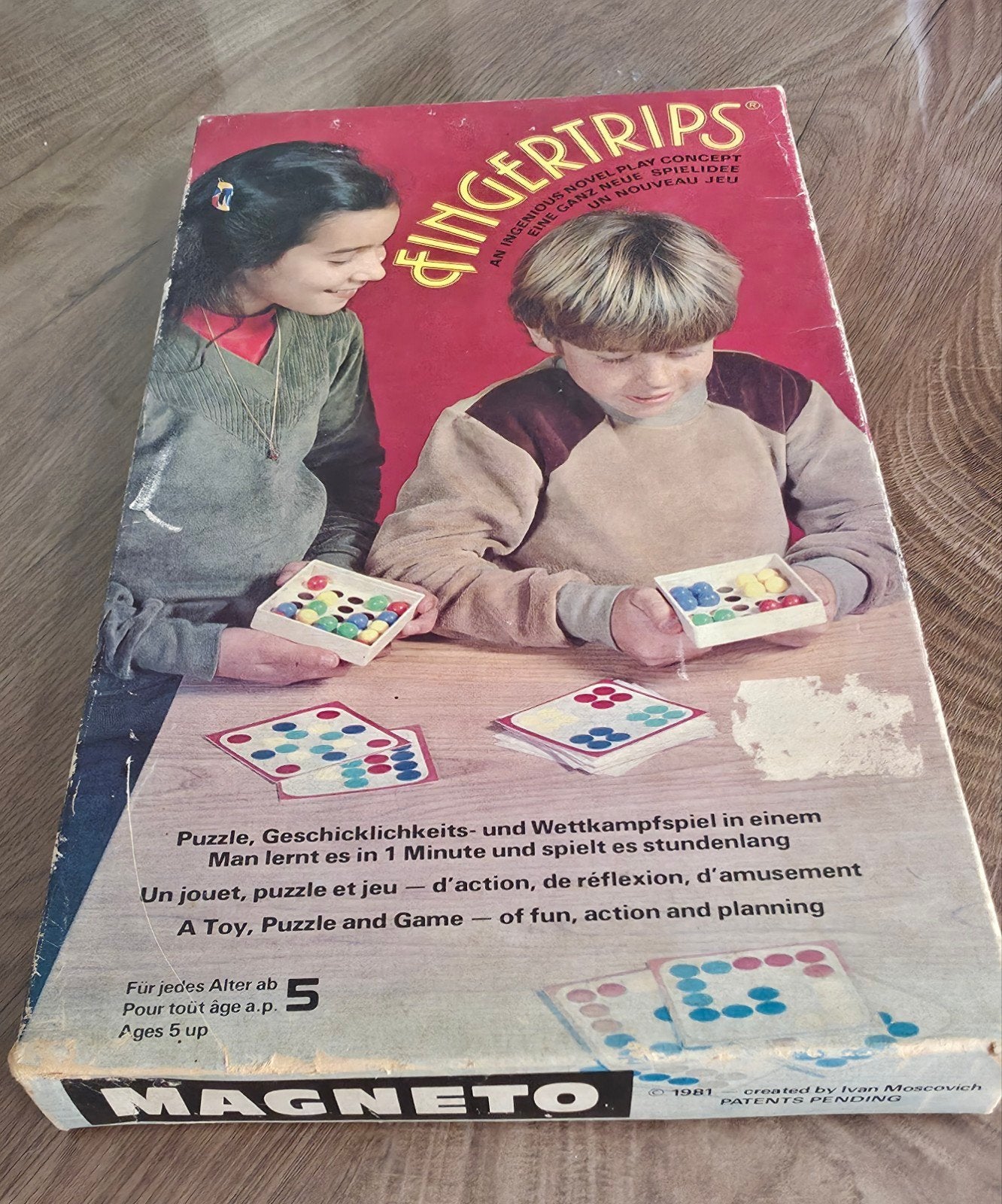 Vintage Fingertrips / Tricky Fingers (1982) – Ravensburger |, Ophalen of Verzenden, Gebruikt