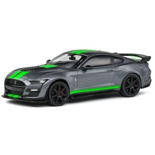 Ford Mustang GT500 2020 Grijs Groen Schaal 1/43 Solido, Solido, Auto, Solido, Nieuw