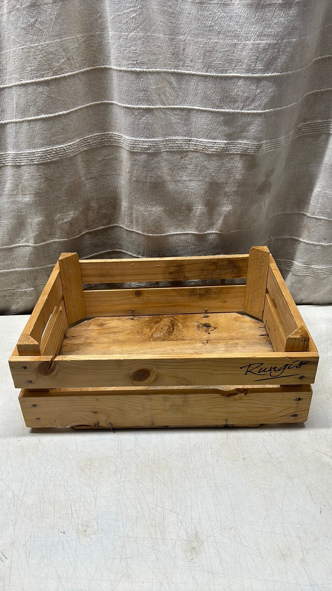 Houten kistje, Ophalen of Verzenden, Gebruikt, Hout