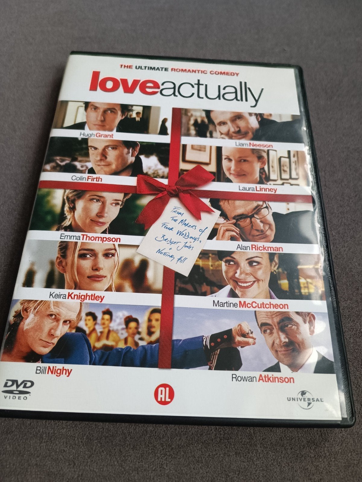 Love actually - dvd, Alle leeftijden, Ophalen of Verzenden, Zo goed als nieuw, Romantische komedie
