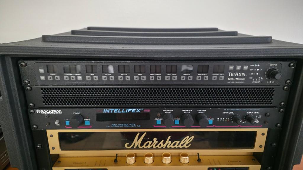 Mesa Boogie Triaxis V2 (T1937, pre-phat mod!!!), Muziek en Instrumenten, Versterkers | Bas en Gitaar, Ophalen of Verzenden, Gebruikt