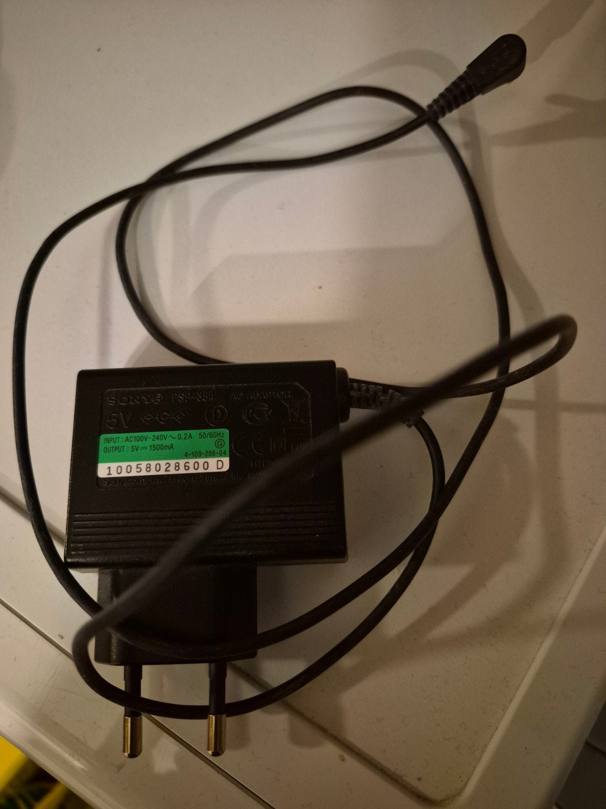 Adapter voor de PSP - Sony 5V 1500mA AC Adapter, Gebruikt, Adapter, Overige merken, PlayStation