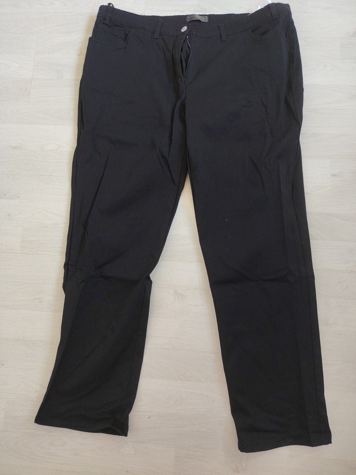 Bonprix zwarte broek mt 48 zgan, Kleding | Dames, Ophalen of Verzenden, Zo goed als nieuw, Zwart, Broek of Spijkerbroek
