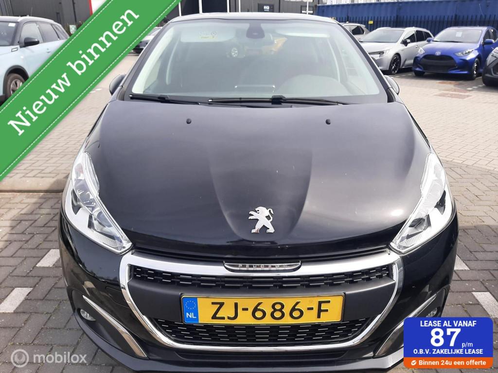 Peugeot 208 1.2 PureTech Signature, 83 pk, Euro 6, 1199 cc, Zwart