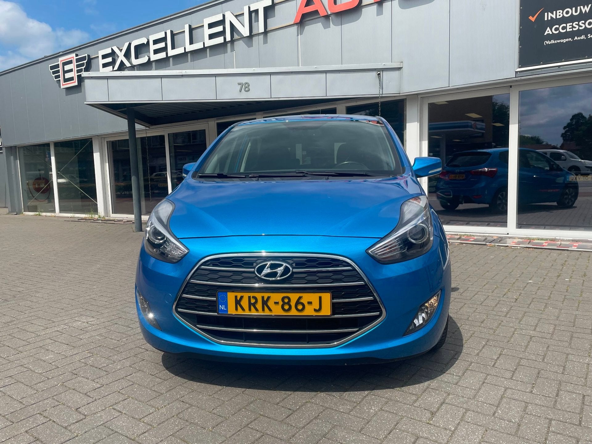 Hyundai Ix20 1.6i Go!- Automaat-Navigatie, Auto's, Hyundai, Automaat, Dealer onderhouden, Stof, Gebruikt