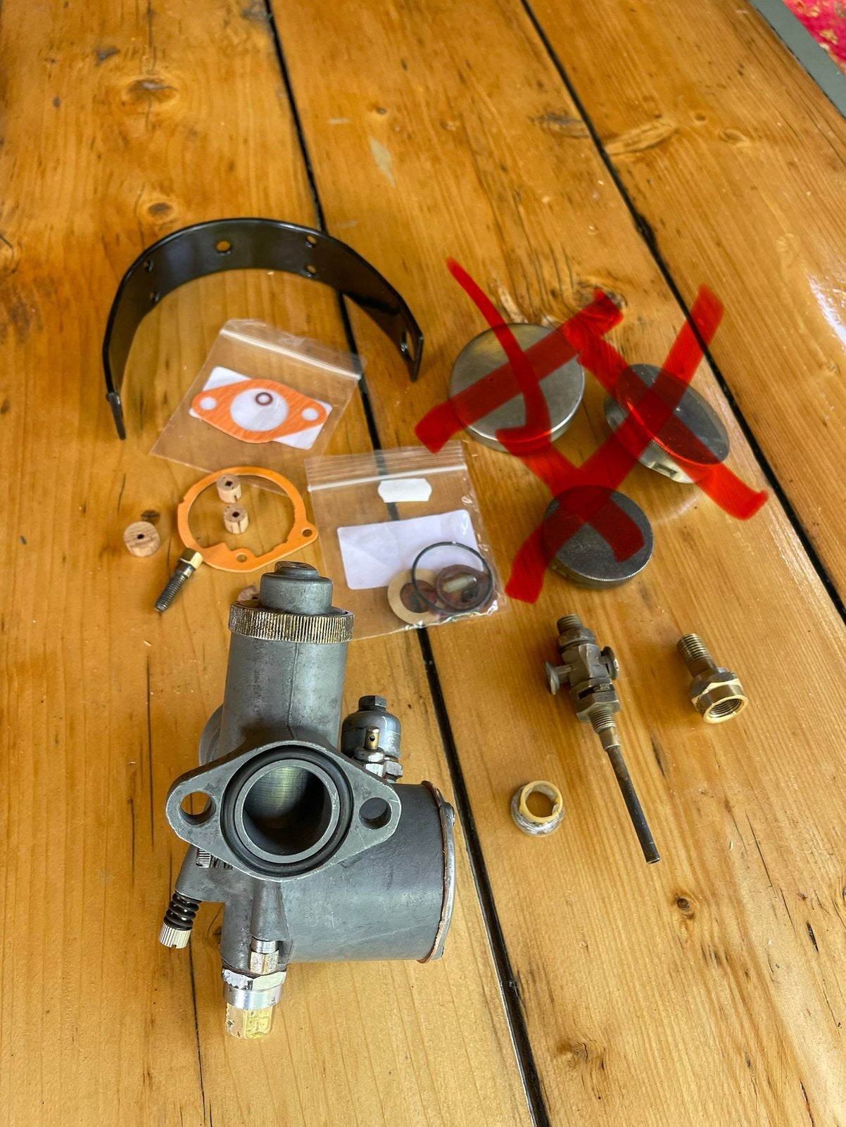 Matchless G3L onderdelen - Carburateur, pakkingen, etc., Ophalen of Verzenden, Gebruikt
