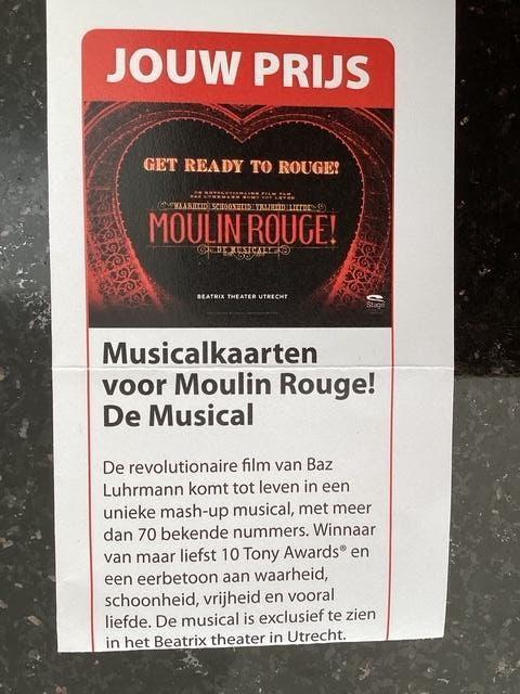 Moulin Rouge, Twee personen