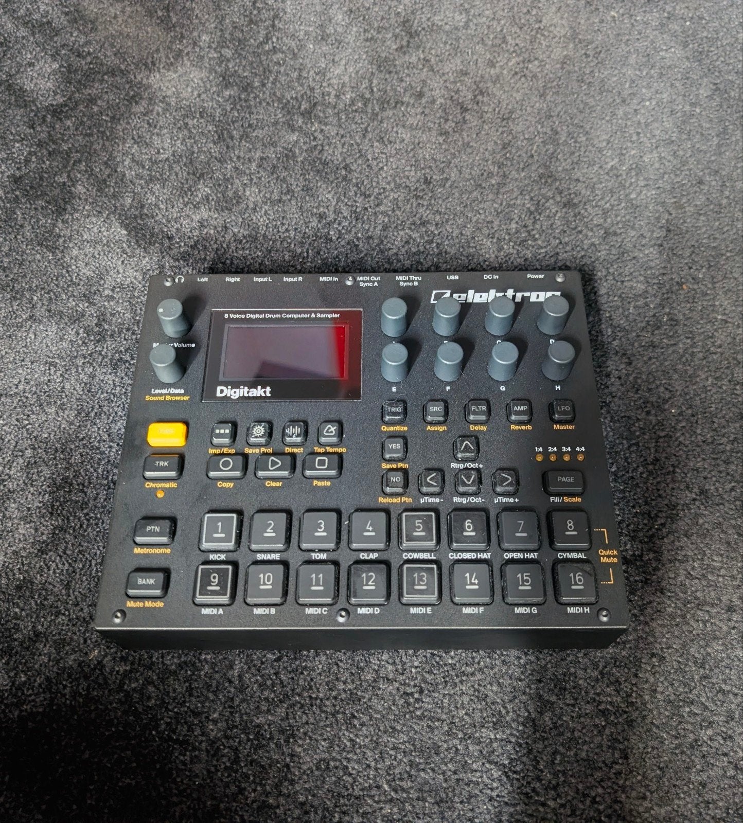 Elektron Digitakt - Digitale Drumcomputer & Sampler, Muziek en Instrumenten, Ophalen of Verzenden, Zo goed als nieuw, Overige merken