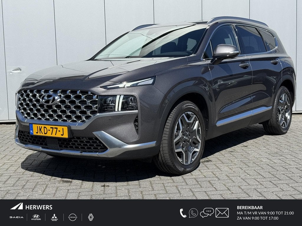 Hyundai Santa Fe 1.6 T-GDI PHEV Plug-in Premium Automaat / A, Auto's, Hyundai, Automaat, Euro 6, 4 cilinders, Lichtsensor