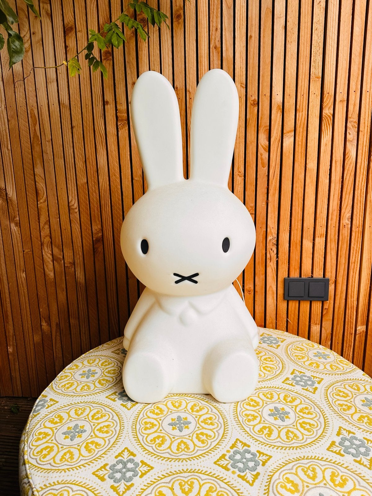 XXL Nijntje Lamp - Grote Witte Miffy Lamp, Ophalen, Wit, Overige merken, Kunststof