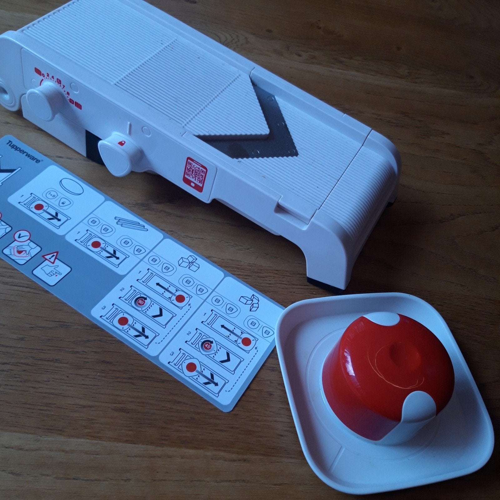 Tupperware Time Savers Mandoline Slice, Ophalen, Kunststof, Zo goed als nieuw, Snijmachine