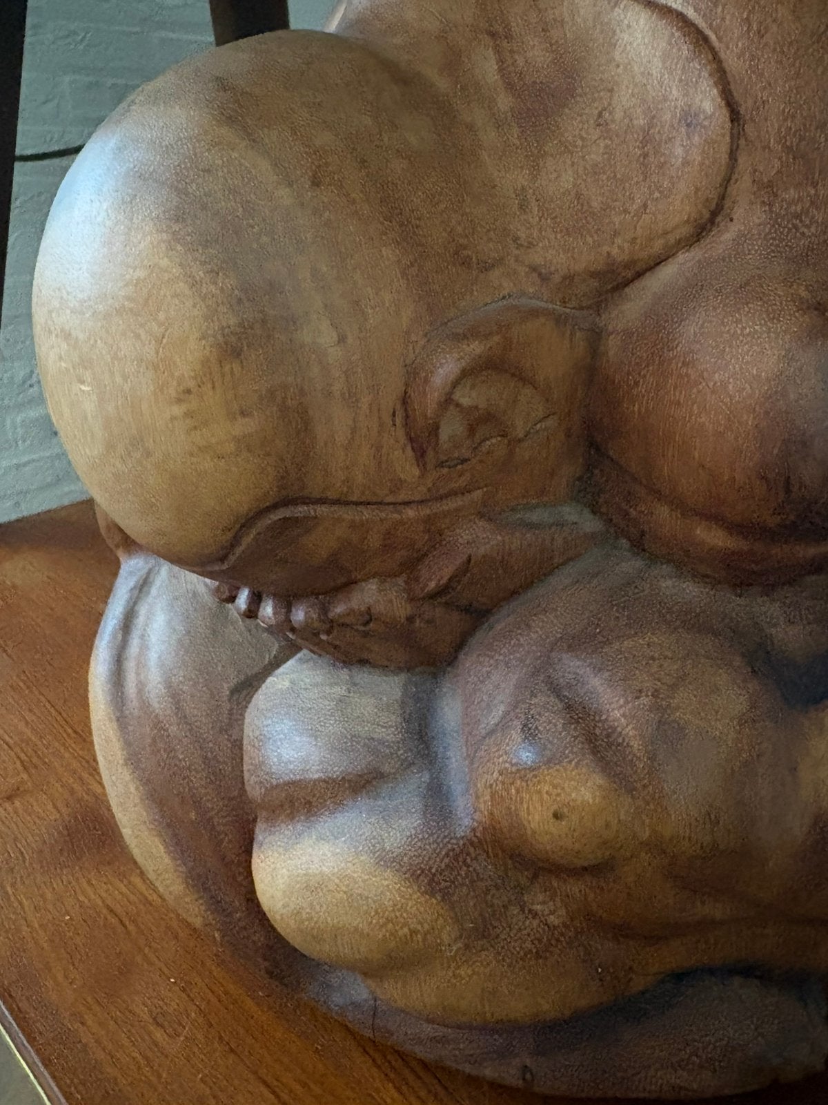 Orang Malu / Yogi Man, Verzenden, Handgemaakt, 20 - 50 cm, Beeld