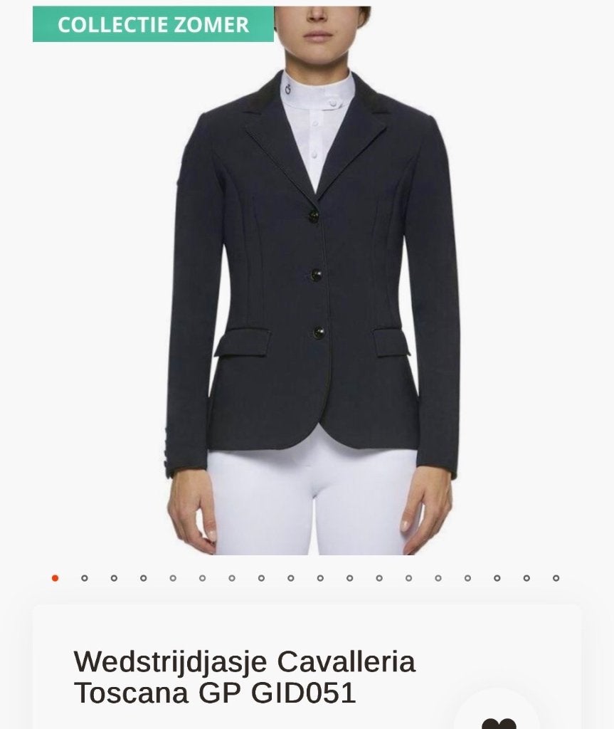 Cavalleria Toscana wedstrijdjasje te koop, Ophalen of Verzenden, Dressuur, Bovenkleding