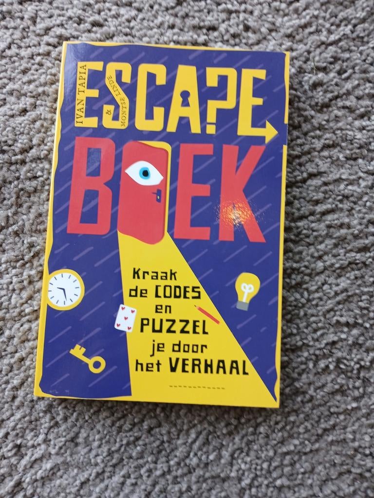 Het Escape Boek, Ophalen of Verzenden, Nieuw, Ivan Tapia & Montse Linde, Overige typen