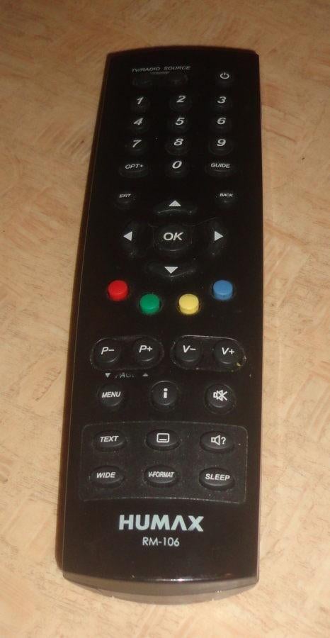 Humax RM-106 originele afstandsbediening (Humax IRHD-5000C), Audio, Tv en Foto, Afstandsbedieningen, Ophalen of Verzenden, Zo goed als nieuw